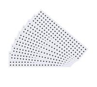 sourcing map Puntos de posicionamiento de escáner 3D de 0,032 mm, 800 puntos de seguimiento de escaneo 3D de difusión, marcadores de punto de posicionamiento para una mejor toma de fotos, posición de