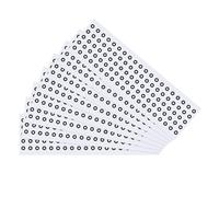 sourcing map Puntos de posicionamiento de escáner 3D de 0,06 mm, 800 puntos de seguimiento de escaneo 3D de difusión, marcadores de punto de posicionamiento para una mejor toma de fotos, posición de