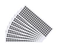 sourcing map Puntos de posicionamiento de escáner 3D de 0,08 mm, 800 puntos de seguimiento de escaneo 3D de difusión, marcadores de punto de posicionamiento para una mejor toma de fotos, posición de