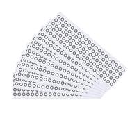 sourcing map Puntos de posicionamiento de escáner 3D de 0,12 mm, 800 puntos de seguimiento de escaneo 3D de difusión, marcadores de punto de posicionamiento para una mejor toma de fotos, posición de