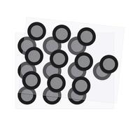 sourcing map Puntos de posicionamiento de escáner 3D de 0,64 mm, 20 puntos de seguimiento de escaneo 3D de alta reflexión, marcadores de punto de posicionamiento para una mejor posición de precisión