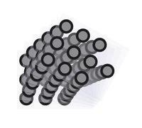 sourcing map Puntos de posicionamiento de escáner 3D de 0,64 mm, 60 puntos de seguimiento de escaneo 3D de alta reflexión, marcadores de punto de posicionamiento para una mejor posición de precisión