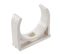 sourcing map PVC Agua Tubería 40mm Abrazaderas Clips, para 40mm/1,57 Pulgadas OD TV Bandejas Tubería Manguera Colgador Soporte Pex Tubería, 20uds