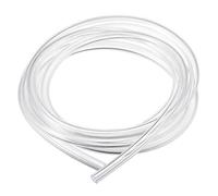 sourcing map PVC Manguera Tubo, 4mm(0.15") ID x 6mm(0.23") OD 1.5m Transparente Vinilo Tubería, Plástico Flexible Agua Tubo