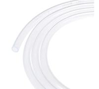 sourcing map PVC Transparente Manguera Plástico Vinilo Tubería 6mm ID 8mm OD 1m Flexible para Agua Tubo, Aire Línea