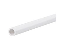 sourcing map PVC Tubo Redondo Rígido Plástico Tubo 5,8mm ID 8mm OD 500mm Blanco para Agua Tubería, Manualidades, Decoración, Cable Manguito