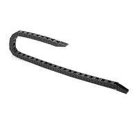 sourcing map R15 7mm x 7mm negro Plástico Cadena de arrastre del cable Portaherramientas 1M Longitud para CNC