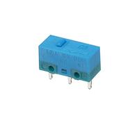 sourcing map Ratón Micro Interruptor 0.78N 5000w Tiempo 3 Pasadores Azul Palanca Eje Azul Carcasa Micro Interruptores Reparación Reemplazo para Juegos Ratón