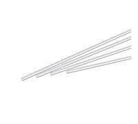 sourcing map Redondo Sólido Aluminio Varilla 2mm Diámetro 300mm Longitud Torno Barra Almacenamiento para DIY Artesanía Paquete de 16