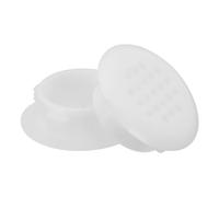 sourcing map Rejilla de Ventilación Circular de 25 mm (1") 12 Uds de Rejillas de Aire Circulares de plástico con Agujeros de Malla Redonda para Cocina Baño Armario
