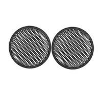 sourcing map 6,6 17cm Negro Protector Rejilla Tapa Cubierta de Altavoz de Coche