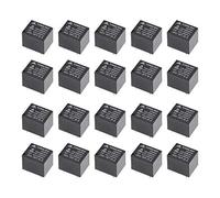 sourcing map Relé de potencia electromagnética PCB, JQC-3FF-S-Z DC 12V Bobina SPDT 5P, 20 piezas