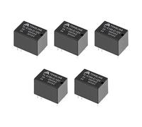 sourcing map Relé de potencia electromagnética PCB NO+NC, TL-4100-C-12V DC 12V Bobina SPDT 6 pines, 5 piezas