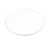 sourcing map Reloj de cristal de cristal plano, redondo, transparente, lentes de zafiro para relojes, lentes de repuesto para reparación de relojeros, transparente, 38mm x 1.5mm, Clásico