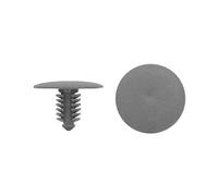 sourcing map Remaches De Sujeción Para Guardabarros Gris 30Pcs De Plástico