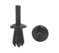 sourcing map 10pcs 5mm Plastic Rivet Engine Lining Trim Fastener Panel Retainer Clips for para BMW