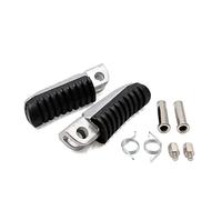 sourcing map Reposapies Frontal Pedal para Kawasaki Ninja 250 08-12 2Pcs | Para Kawasaki Ninja 250 08-12, Er-6F 06-14, Versys 650 07-15, Zr400 Zephyr 89-08 Y Otros, Instalacion Directa