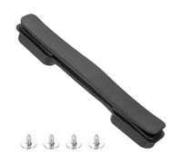 Sourcing Map Repuesto de asa de maleta de 8.5 pulgadas, correa de transporte de plástico con tornillos para caja de equipaje, color negro