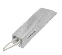 sourcing map Resistencia de frenado 100W 100ohm Terminales de lengüeta de soldadura con cable