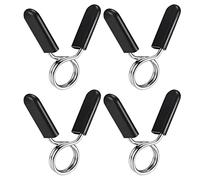 sourcing map Resorte Clip Collares, 4 Piezas 24mm Gimnasio Peso Barra Pesas Barra Resorte Collar Clip Mancuerna Bloqueo Abrazadera Herramienta