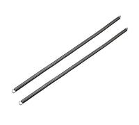 sourcing map Resorte de extensión: diámetro del alambre de 0,6 mm, diámetro exterior de 7 mm, resorte de acero de longitud libre de 300 mm Resorte de tensión de doble gancho pequeño 2 piezas