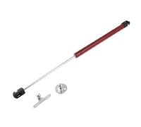 sourcing map Resorte de Gas Amortiguador Puerta Cocina de Metal Pistón Elevador 170N Carga Muelle de Gas Amortiguador 17Kg Rojo