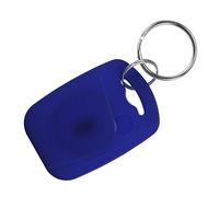 sourcing map RFID Tarjeta ID Proximidad Llave Llaveros Solo Lectura, Doble Frecuencia 125KHz 13.56 MHz Simbólico Etiqueta para Puerta Entrada Acceso Control Azul Paquete de 10