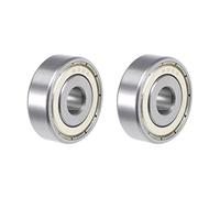 sourcing map Rodamiento de bola 638ZZ de 8x28x9mm, Rodamiento ABEC-3 de doble blindaje 2 unidades