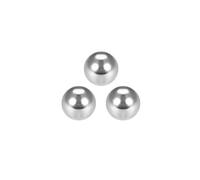 sourcing map Rodamiento de Bolas de Acero, 3 Piezas 20mm Bolas de Precisión, Cojinetes Bolas, G25 Precisión, Bolas de Acero Para Maquinaria, Coche, Motocicleta, Bicicleta, Vehículo, Muebles