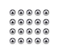 sourcing map Rodamiento de Bolas de Acero al Carbono,100 Piezas 11mm Bolas de precisión, Cojinetes Bolas, Bolas de Acero Para Maquinaria, Coche, Motocicleta, Bicicleta, Vehículo, Muebles
