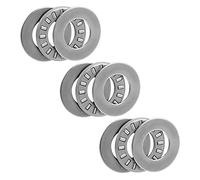 sourcing map Rodamientos Axiales de Rodillo Agujas con Arandelas TC815 + 2TRA (paquete de 3)