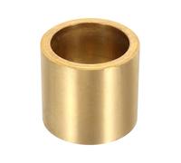 sourcing map Rodamientos de manguito, diámetro de 38 mm x 48 mm de diámetro exterior x 45 mm de longitud, bujes de bronce sinterizado autolubricantes