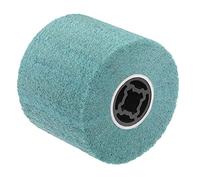 sourcing map Rueda de pulido no tejida de 120 mm x 100 mm, rueda de aleta abrasiva de nailon para dibujo de alambre, grano 320 para acero inoxidable, cobre y metal