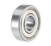 sourcing map S609ZZ Profunda Ranura Bola Rodamientos 9mm x 24mm x 7mm Doble Blindado Inoxidable Acero