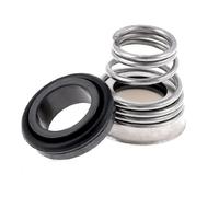 sourcing map Sellado Del Eje Cerámica Mecánico de Goma de Para Bombas 18mm de Diámetro Interno,