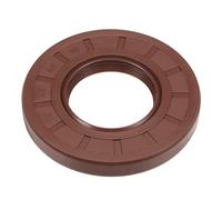 sourcing map Sello Aceite 40mm Diámetro Interior, Sello Doble Labio Caucho Flúor Junta de Eje Rotativo Métrico Cubierta para Máquinas Hidráulicas Neumáticas, 40mmx80mmx10mm