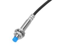 sourcing map Sensor de aproximación M8 Inductivo Sensor de proximidad Interruptor NC Normalmente Cerrado NPN 2mm Distancia de detección, DC 6-36V LJ8A3-2-Z/AX, 4 pies, 1 unidad