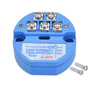 sourcing map Sensor de temperatura pt100 transmisor 24v dc 4-20ma 0 ℃ a 400 ℃