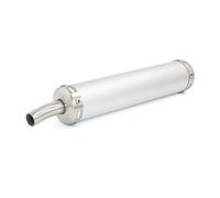 sourcing map Silenciador De Escape Universal 280x60mm 1Pc Para Moto | Acero Inoxidable, 22mm Diámetro, Off-Road, Anti-Corrosión, Duradero, Fácil Instalación, Mejora De Rendimiento, DIY