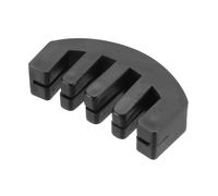 Sourcing Map Silenciador para violín, estilo garra de goma, tamaño completo, negro para violín 4/4