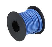 sourcing map Silicona Cable 14AWG Azul Carrete 7,5m Eléctrico Estañado Cobre Estándar Alta-Temperatura Conexión Cable para Coche Modelo Manipulador Electrodomésticos Aparatos, Bricolaje