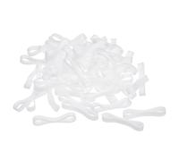 sourcing map Silicona Goma Bandas Anillos 100uds Antideslizante 25mm Diámetro 1mm Grosor 5mm Ancho para Alambre Cordón Cable Envoltura, Paquete