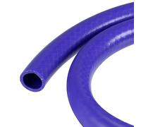 sourcing map Silicona Vacío Tubo Calentador Manguera 22mm ID 1m 101psi 392F Azul Reforzada Alta Temperatura para Motor