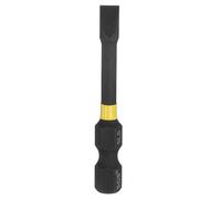 sourcing map SL5 - Brocas de destornillador de impacto ranuradas de 5 mm, punta ranurada de 1/4 pulgadas, vástago hexagonal de 50 mm de largo, cabeza plana magnética, acero fosfatado, brocas de
