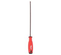 sourcing map SL5 - Destornillador ranurado de 298 mm de longitud, destornilladores magnéticos de precisión de acero S2 de grado industrial, herramienta de electricista con agarre antideslizante para