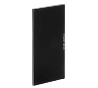 sourcing map Soldadura Lente Sombra 10 Vidrio 2" x 4.25" Reemplazo Soldadura Lente Endurecido Vidrio Negro Oscurecimiento Filtro Placas para Soldadura Casco, Negro