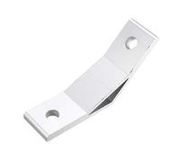 sourcing map Soporte de esquina de aluminio 3030 Tirantes de perfil de esquina (ángulo de 135 grados) 2 unidades