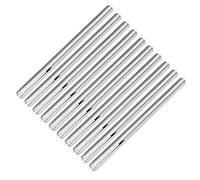 sourcing map Soporte de papel de lija de mandril recto de 3mm de vástago para Disco de lijado 10 pcs