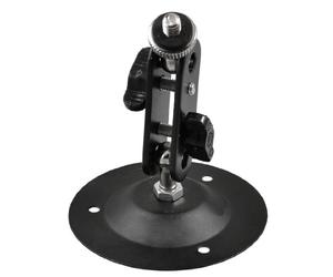 sourcing map Soporte de Soporte Flexible de Base Redonda para Montaje en Pared para videocámara con cámara CCTV