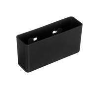 sourcing map Soporte organizador para bolsa de playa, soporte horizontal de plástico, organizador de bolsa de playa, accesorios para llavero, gafas de sol, cartera, teléfono, Black, Rectangular